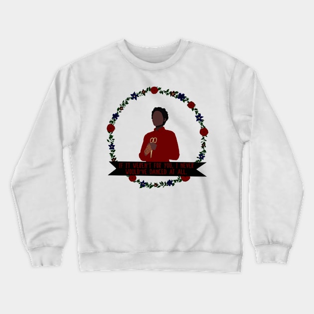 Red from Us Crewneck Sweatshirt by erinrianna1